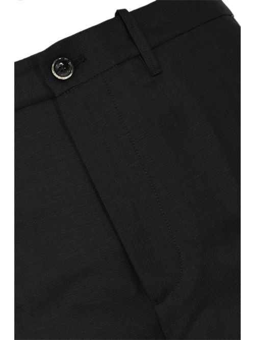 Pantalone Arnold in misto lana e lino Nine in the morning | 9SS26 AL46NERO